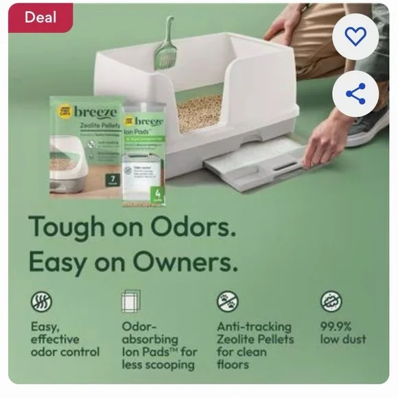 Tidy Cats - Breeze XL Cat Litter box (NEW) - Picture 2 of 5